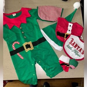 Festive Elf Costume Set for Kids